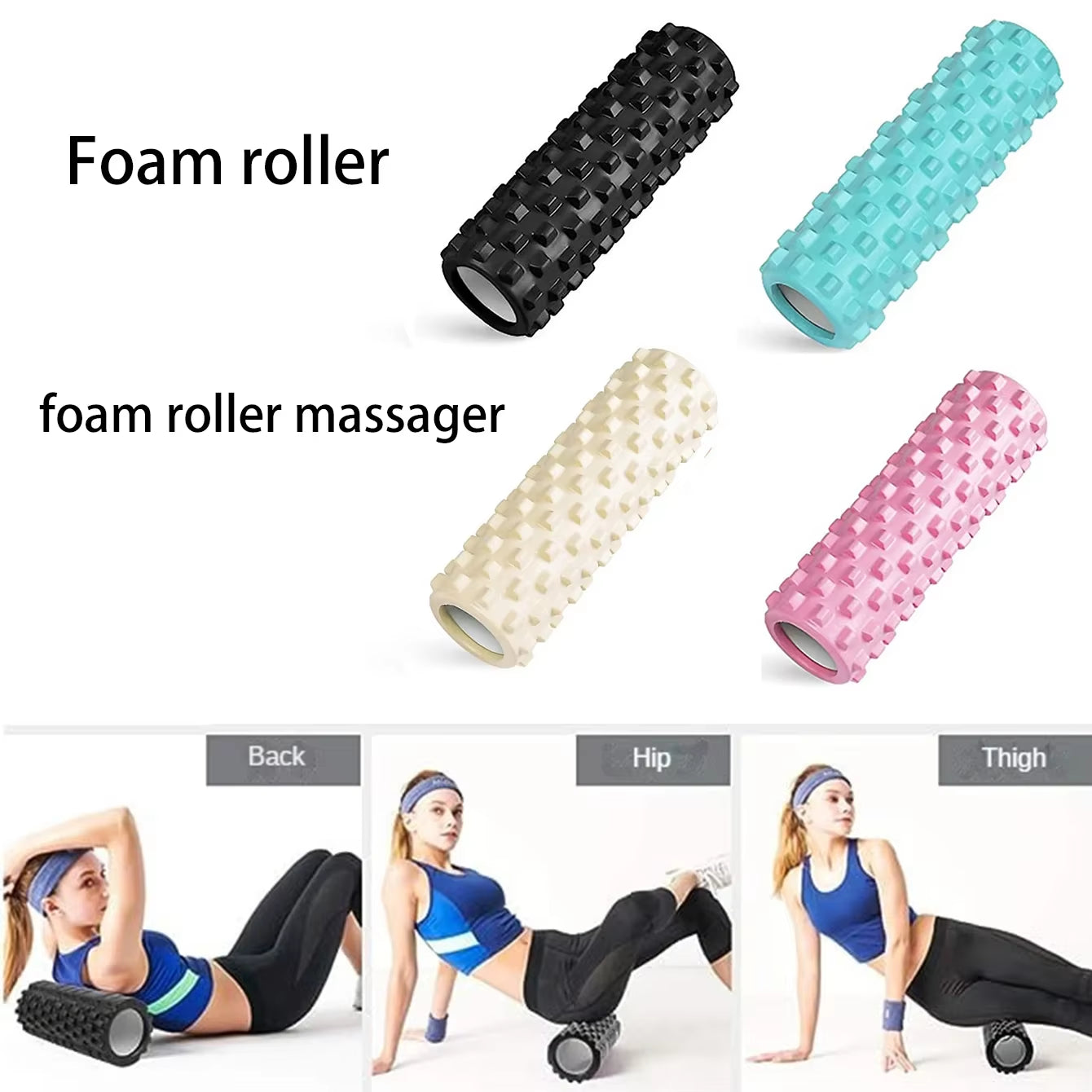 Yoga Foam Roller - Pilates Foam Roller