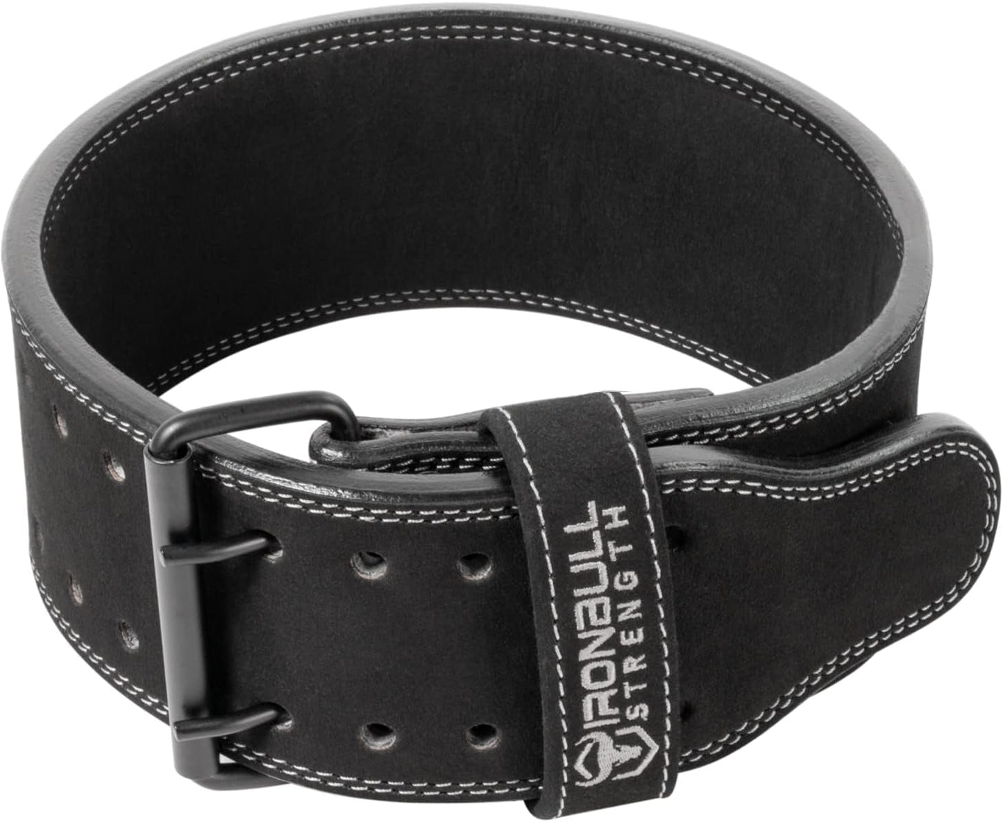 IPF Approved Powerlifting Belt | 10mm Leather Weightlifting Belt for Squats, Deadlifts & Bench Press