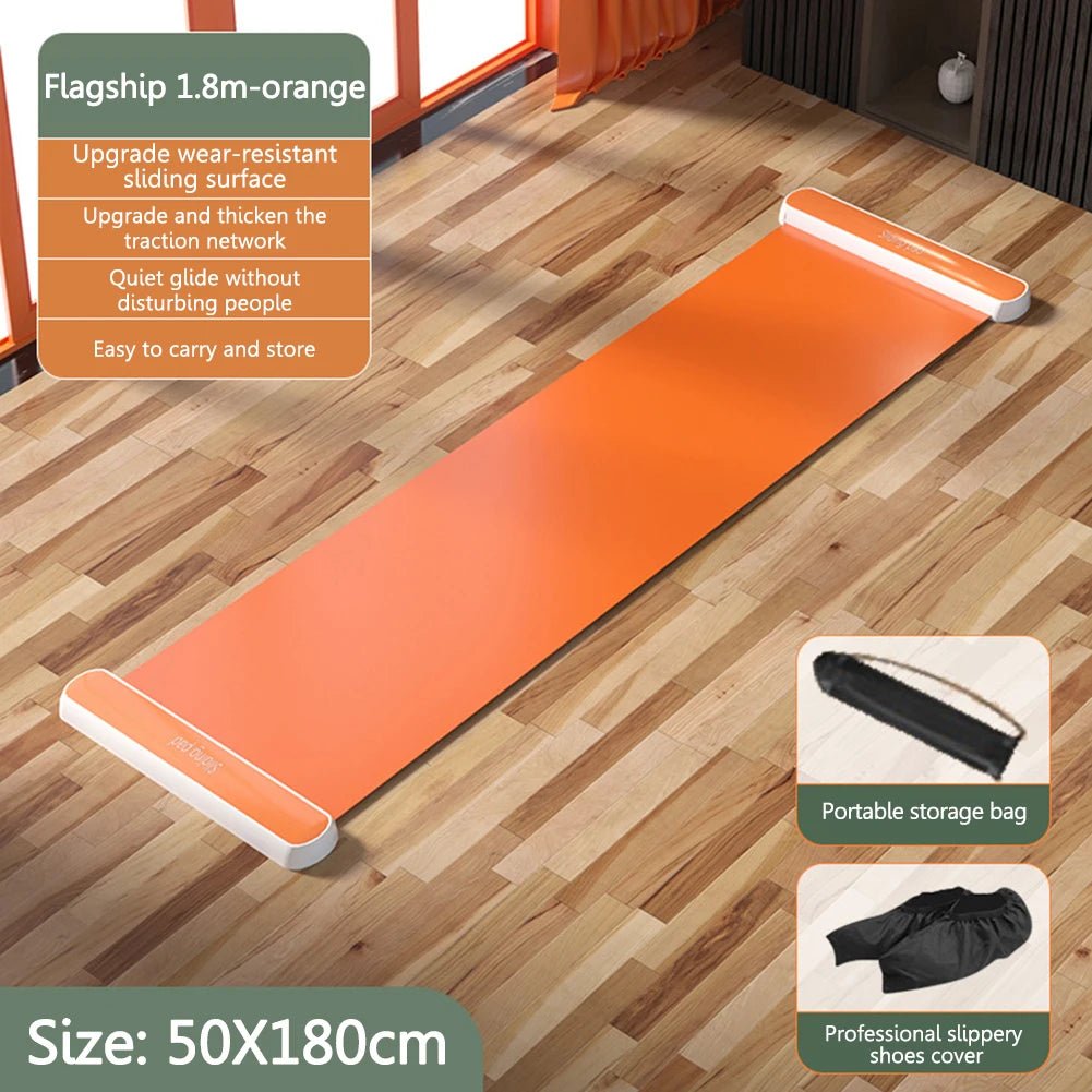 140/180/200CM Yoga Sliding Mat