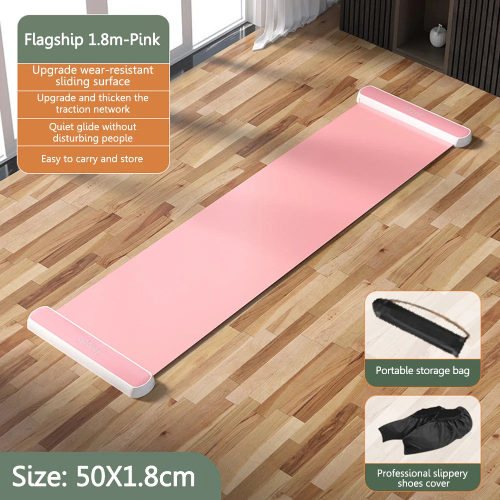 140/180/200CM Yoga Sliding Mat