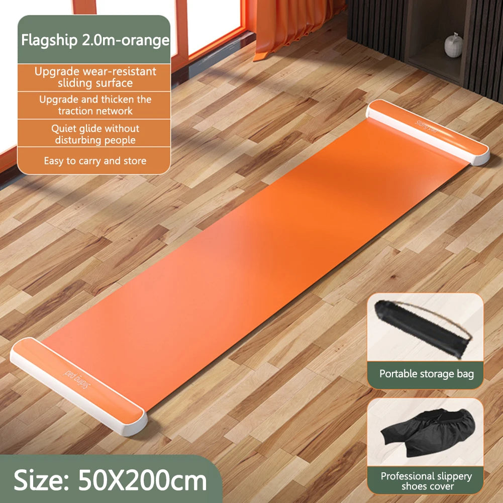 140/180/200CM Yoga Sliding Mat