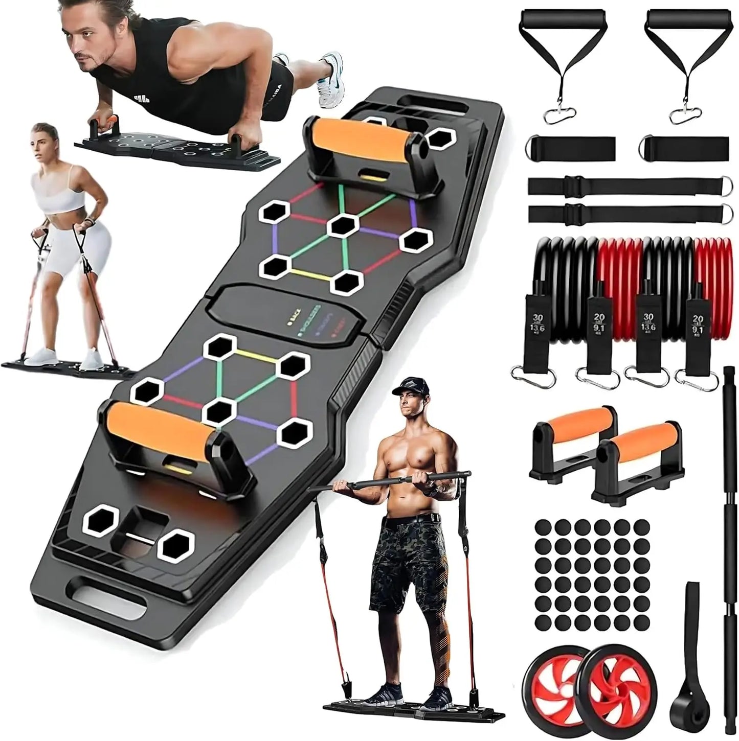 Portable Push Up Board, 25-In-1