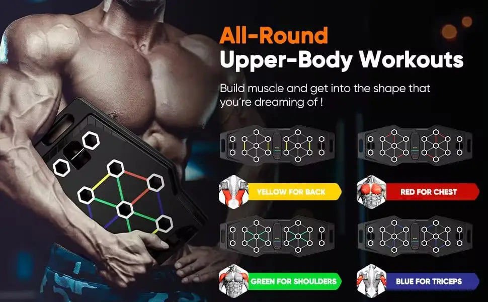Portable Push Up Board, 25-In-1