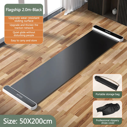 140/180/200CM Yoga Sliding Mat