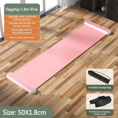 140/180/200CM Yoga Sliding Mat