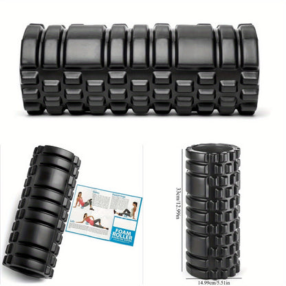 Premium Multi-Density Foam Roller: Soothes Muscles And Improves Mobility