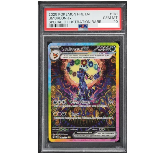 UMBREON EX SIR, graded PSA 10